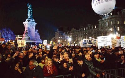 ECI joins national demonstration against antisemitism in Paris – Expressing appreciation of our Jewish communities in the public domain is the best antidote to antisemitism