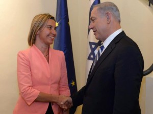 Netanyahu and Mogherini